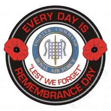 RAF Royal Air Force Fighter Command Remembrance Day Sticker